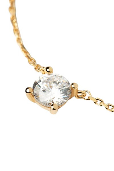 PDPAOLA Diamonds and Gold Solitaire Supreme Necklace PDPAOLA Diamonds and Gold Solitaire Supreme Necklace