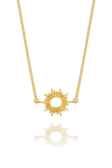 Rachel Jackson Eternal Sun Necklace Gold EGMN3GP
