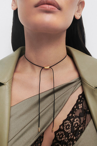 PDPAOLA Oslo Cord Necklace COB1-A40-U