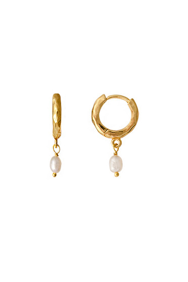 Bianc Clam Earrings Gold 10100739