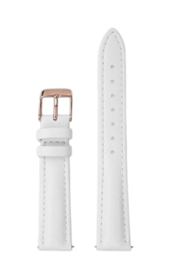CLUSE 16mm White/Rose Gold Strap CS1408101032