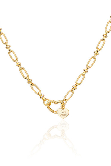 Care Bears Heart Logo Necklace