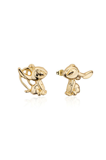 Disney Lilo and Stitch Angel Kissing Stud Earrings