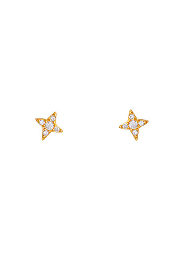 Bianc Shine Stud Gold 10100815