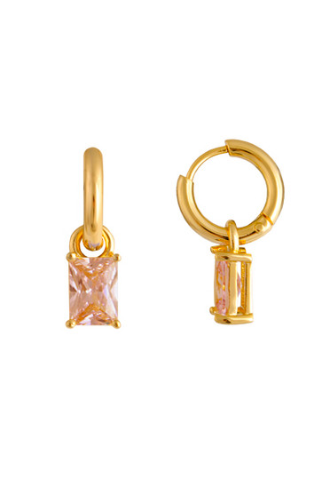 Zahar Tiana Earrings Champagne ZE0305