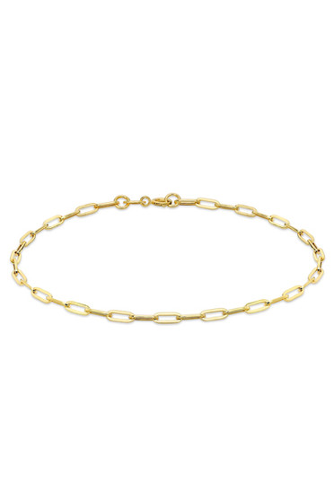 Sonne Fine 9K Gold Paper Chain Bracelet Sonne Fine 9K Gold Paper Chain Bracelet