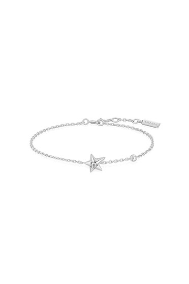 Ania Haie Silver Sparkling Star Bracelet B066-04H