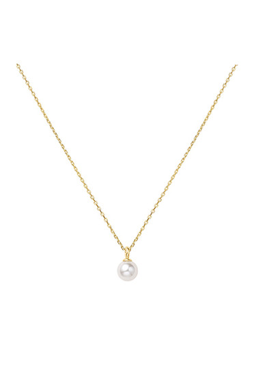 Ania Haie Gold Pearl Drop Pendant Necklace N065-01G Ania Haie Gold Pearl Drop Pendant Necklace N065-01G
