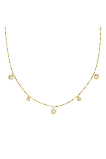 Ania Haie Gold Kyoto Opal Station Necklace N064-03G