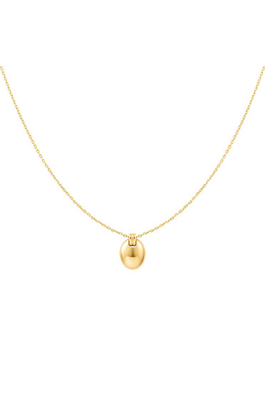 Ania Haie Gold Oval Charm Necklace N062-03G Ania Haie Gold Oval Charm Necklace N062-03G