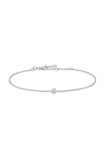 Ania Haie Silver Sparkle Bezel Bracelet B062-01H Ania Haie Silver Sparkle Bezel Bracelet B062-01H