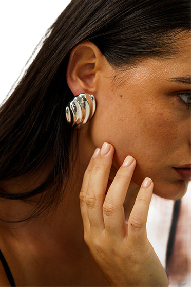 Sonne Harper Earrings Silver