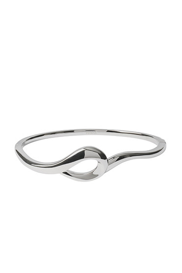 PDPAOLA Brise Bangle Silver