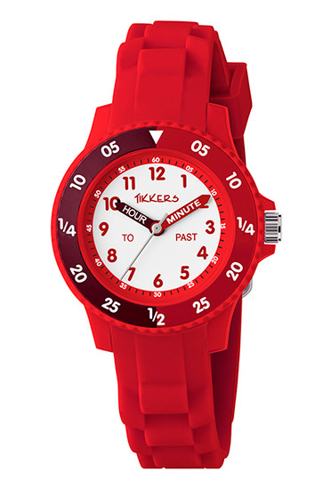 Tikkers Red Silicone Time Teacher
