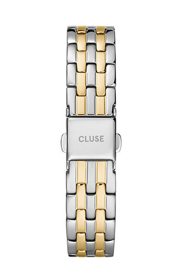 Cluse 16mm Watch Strap Gold Silver Two Tone Link CS1401101077