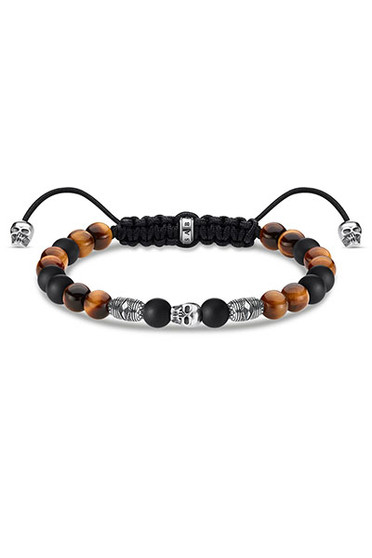 Thomas Sabo Bracelet Brown Skull TA1946