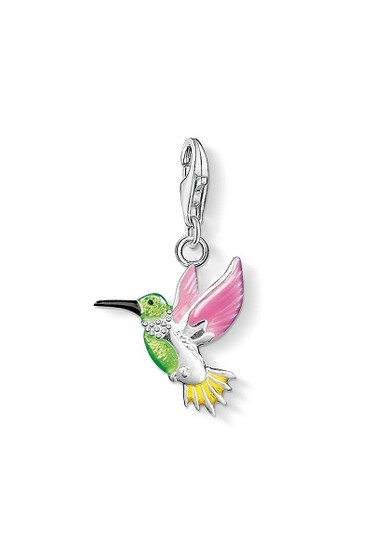 Thomas Sabo Colourful Hummingbird Charm Pendant CC655