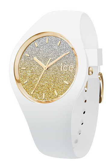 Ice Lo Gold/White 34mm Small Watch 13428
