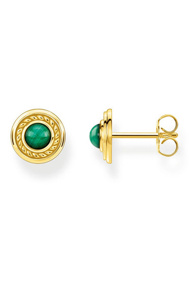 Thomas Sabo Ear Studs Green Stone TH2121Y