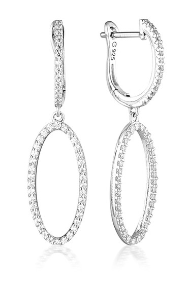 Georgini Aurora Celestial Earrings Silver IE976W