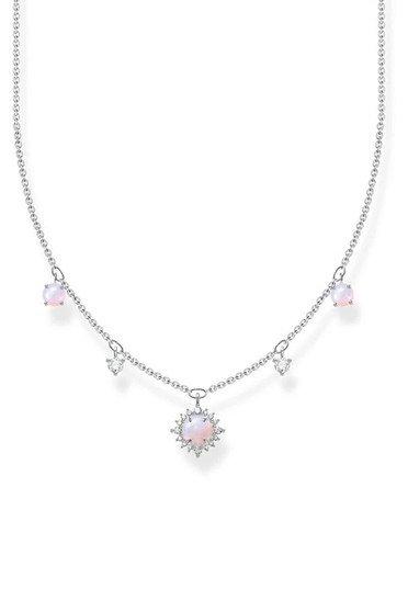 Thomas Sabo Necklace Pink Stone Silver TKE2094OP