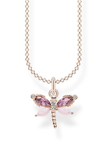 Thomas Sabo Necklace Dragonfly Rose Gold TKE2096R