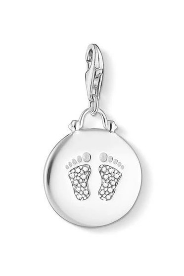 Thomas Sabo Charm Pendant Disc Baby Footprint CC1692