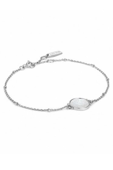 Ania Haie Sunbeam Emblem Silver Bracelet B030-03H