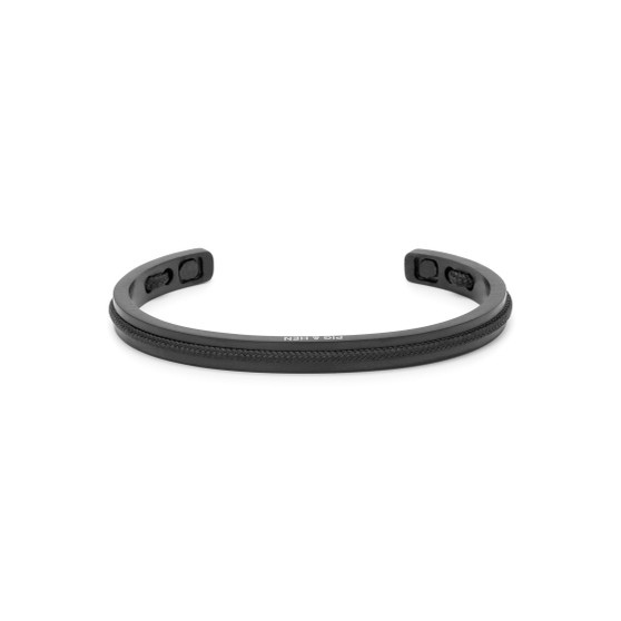 Pig & Hen Navarch cuff 6mm Black/Black