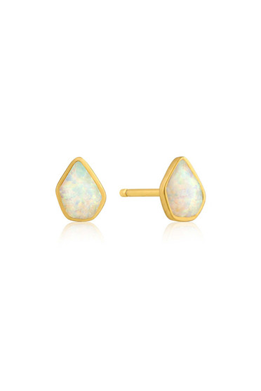Ania Haie Opal Colour Stud Earrings Gold E014-03G