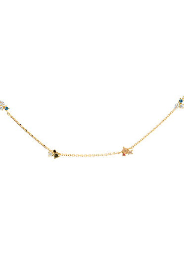 PDPAOLA La Palette Gold Necklace CO01-179-U