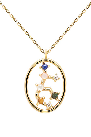 PDPAOLA Virgo Zodiac Necklace CO01-349-U