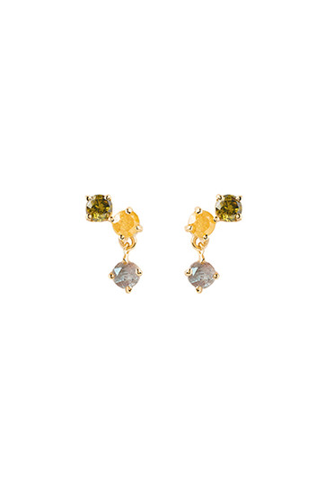 PDPAOLA Flora Gold Earrings AR01-543-U