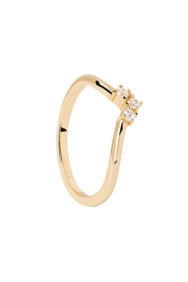 PDPAOLA Mini Crown Ring AN01-826