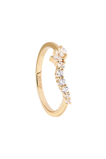 PDPAOLA Dance Gold Ring AN01-829