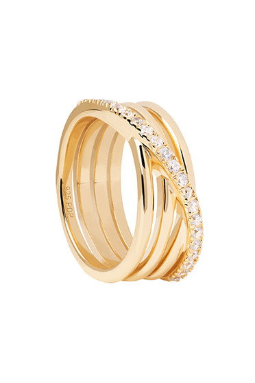 PDPAOLA Cruise Gold Ring AN01-905