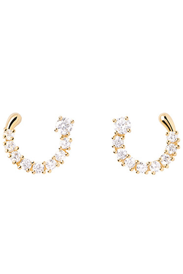 PDPAOLA Leona Gold Earrings