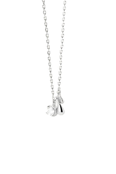 PDPAOLA Water Silver Necklace CO02-602-U