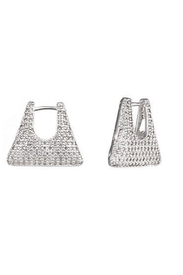 Zahar Georgia Earrings Silver ZE0136