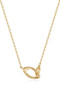 Ania Haie Gold Wave Link Necklace