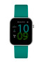 Reflex Active Series 12 Silver/Teal Silicone Smartwatch