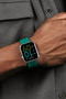 Reflex Active Series 12 Silver/Teal Silicone Smartwatch