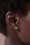 Rachel Jackson Electric Goddess Blue Topaz Gold Stud Earrings EGE7GP