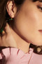 Rachel Jackson Mini Malachite T-Bar Huggie Hoop Earrings TBE20MLGP