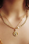Rachel Jackson Sunburst Chain Necklace BZN02GP