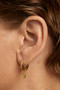 PDPAOLA Green Lily Hoop Earrings (AR01-B91-U)