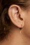 PDPAOLA Peach Lily Hoop Earrings AR01-B93-U