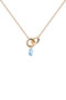 PDPAOLA Blue Lily Necklace CO01-842-U