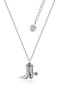 Woody Boot Silver Necklace