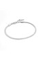 Ania Haie Silver Flat Snake Chain Bracelet B046-01H